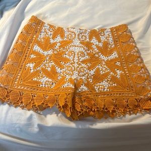 Tory Burch Crocheted Shorts